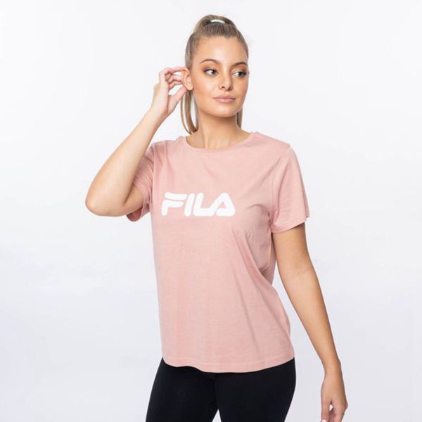 Fila T-Shirt Dam Rosa - Mono Deckle,42819-YTHV